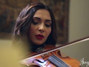 Blonde Hottie Candee Licious Sucks Off Her Boyfriend And Takes A Pussy Pounding 1/16