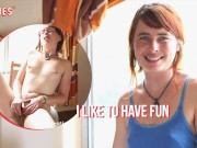 Ersties: Hairy Babe Plays With Herself While We Watch