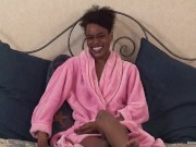 Amateur black girl makes her first ever video 6/16