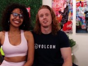 Great Head Big Muscle Lucky Man Blows Two Loads For Big Cock Loving Latina Babe 3/16