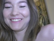 My best friend's daughter turned 18 y.o. My big dick inside pussy - gift for this Angel 3/16