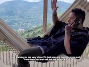 I fuck outdoors with a strange farmer and let him cum on my pussy kourtney_love🔥 1/16