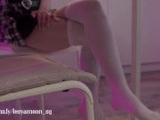 Hottie wants pizza with a big banana. Dirty slobbery blowjob and hard sex with a delivery guy. 2/16