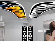 VIRTUAL PORN - Black Brunette Malina Melendez Riding Cock #POV 3/16