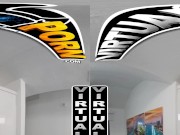 VIRTUAL PORN - Black Brunette Malina Melendez Riding Cock #POV 4/16