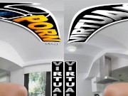 VIRTUAL PORN - Black Brunette Malina Melendez Riding Cock #POV 6/16