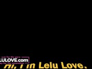 Babe records mini custom about her feet & dancing b4 masturbating vibrator orgasm & doggystyle fucking twice - Lelu Love 14/16