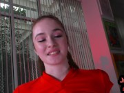 POV anal teen banged after anal toying 10/16