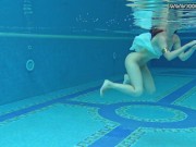 Lizi Vogue wearing hot sexy dress by the pool 8/16