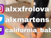 Pissing on pretty slut after rimming 3/16