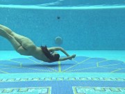 Hot big ass euro milf Sazan underwater erotics