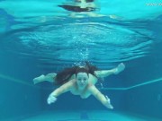 Hungarian naked Sazan Cheharda swimming teasing 16/16