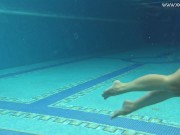 Hungarian naked Sazan Cheharda swimming teasing 4/16