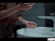 Hot redhead corrupted by Alien Parasite and fuck her hot blonde bestie 4/16