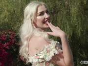 Skye Blue Gives A Hot Wet Blowjob To Jay Romero He Titty Fucks Her Big Natural Boobs 2/16