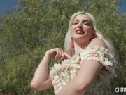 Skye Blue Gives A Hot Wet Blowjob To Jay Romero He Titty Fucks Her Big Natural Boobs 3/16