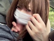 【素人】透明感抜群の色白彼女と野外で生SEX♡精子大量注入 素人カップル/美少女/色白美乳/中出し/フル動画(26分)/일본여대생과질내사정섹스 5/16