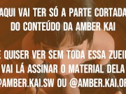 Erros de Gravação: Boquete pra Cena da Amber Kai 6/16