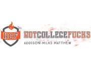 HotCollegeFucks - Addison goes to work on Matthew's cock 15/16