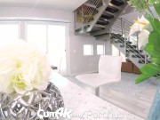 CUM4K Pig Tailed Brunette Gets Creampied Several Times 1/16