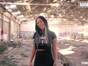 MAMACITAZ - Big Ass Babe Deborah Diamond Needs Her Pussy Fucked Outdoor 2/16