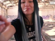 MAMACITAZ - Big Ass Babe Deborah Diamond Needs Her Pussy Fucked Outdoor 3/16