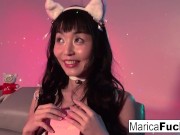 Marica gets a gift box of toys to use! 5/16