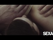 Watch this sexy girl suck and ride her lover's big cock avidly 5/16