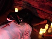 Nun Handjob resurrection of Lord Lucifer Satan rising Halloween 2022 2/16