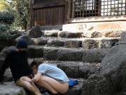 住宅街の公園で可愛い女の子にフェラしてもらった♡口内射精♡I had a cute girl give me a blowjob in a park in a residential area 5/16