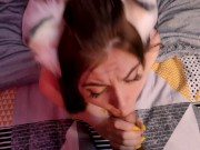 Fucked a Catgirl and Filled Her Mouth With My Cum POV 4K 15/16