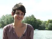 Ersties: Cute Girl Masturbates While Floating In A Boat 13/16