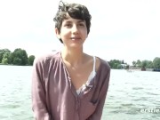 Ersties: Cute Girl Masturbates While Floating In A Boat 2/16