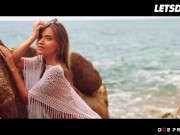 LETSDOEIT - European Blonde Babe Angel Piaff Sensually Sucking A Hard Cock 1/16