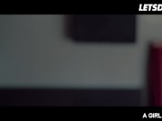 A GIRL KNOWS - Hot Girl Emylia Argan Teases Waitress Casey A.Into Hot Lesbian Sex 1/16