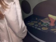 Девушке снова захотелось жесткого траха и я выебал ее во все дырочки. С разговорами + Первый Анал 9/16