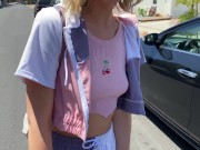 Young Canadian blonde Sky Pierce loves a big cock deep inside her love hole 1/16