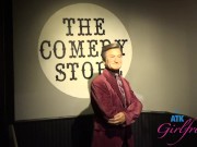 Pornstar (Anissa Kate) kicking it in Calfiornia sucking cock behind the scenes in the car GFE 5/16