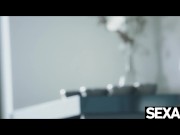 These cute sexy lesbians lick each other to delicious orgasms 5/16