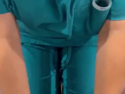 Las Vegas sperm bank nurse does anything to get the sample. Talks me through it and fucks at the end