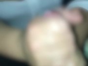 爆乳圧でシャツが弾けそうな本屋勤務の真面目ちゃんが手コキ、亀頭責めで抜き奉仕 15/16