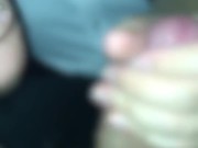 爆乳圧でシャツが弾けそうな本屋勤務の真面目ちゃんが手コキ、亀頭責めで抜き奉仕 4/16