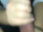 爆乳圧でシャツが弾けそうな本屋勤務の真面目ちゃんが手コキ、亀頭責めで抜き奉仕 9/16