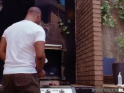 Private Black - Horny Chicks Talia Mint And Arteya Suck And Fuck BBC At BBQ 3/16