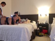 Invito a mi amiga a una y mi novio me folla 16/16