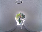 Busty Blonde Kay Lovely As Samus Aran Rides You In Latex Catsuit 4/16