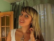 Spunky European Girl Flora Takes Her Wet Pussy To The Limit and Cums! 2/16