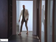 VIXEN Babe seduces client 2/16