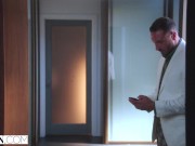 VIXEN Babe seduces client 3/16