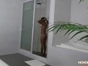 Young Filipina bargirl gets stretched out and filled up by a big cock 3/16